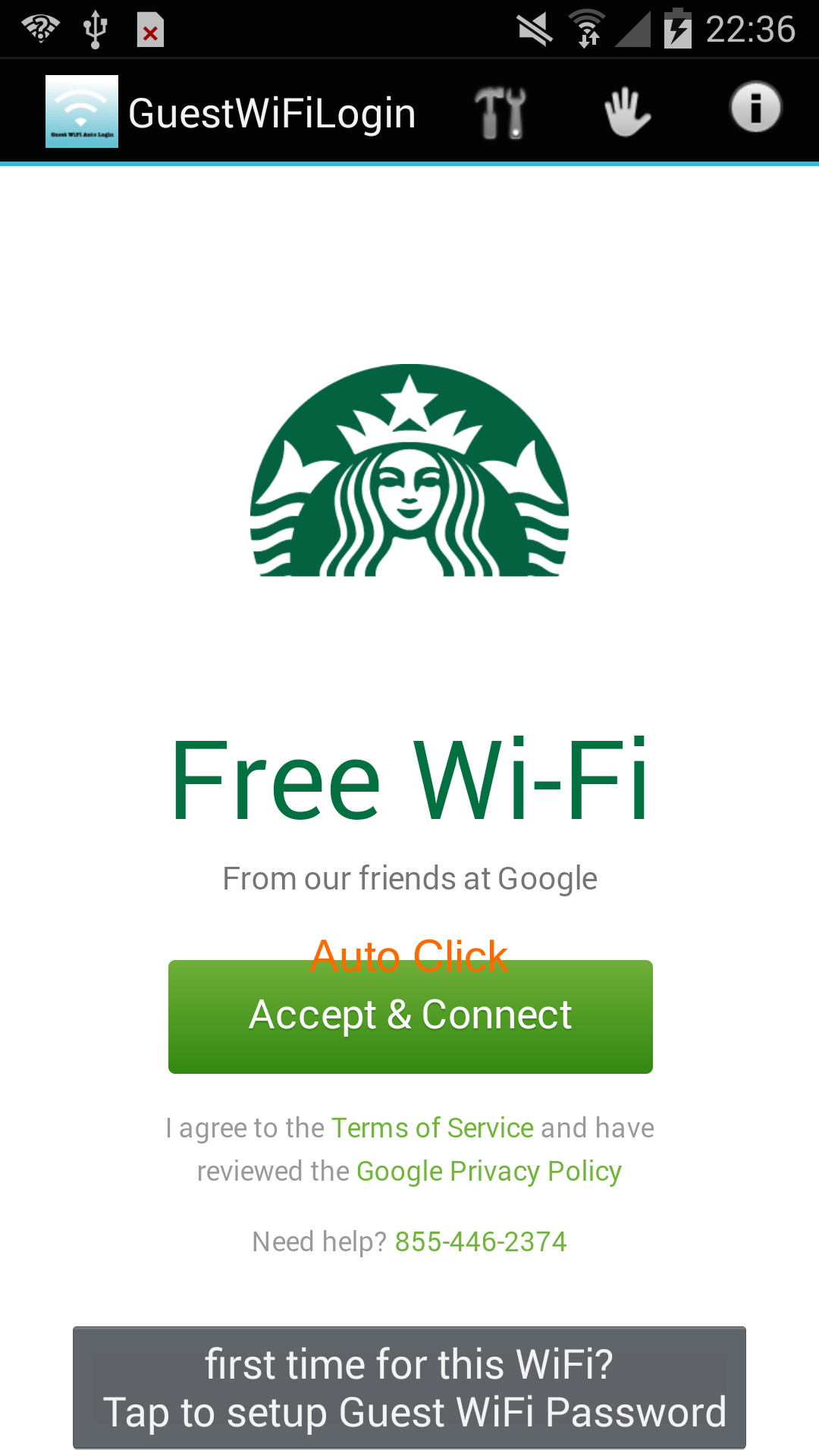 free wifi captive portal